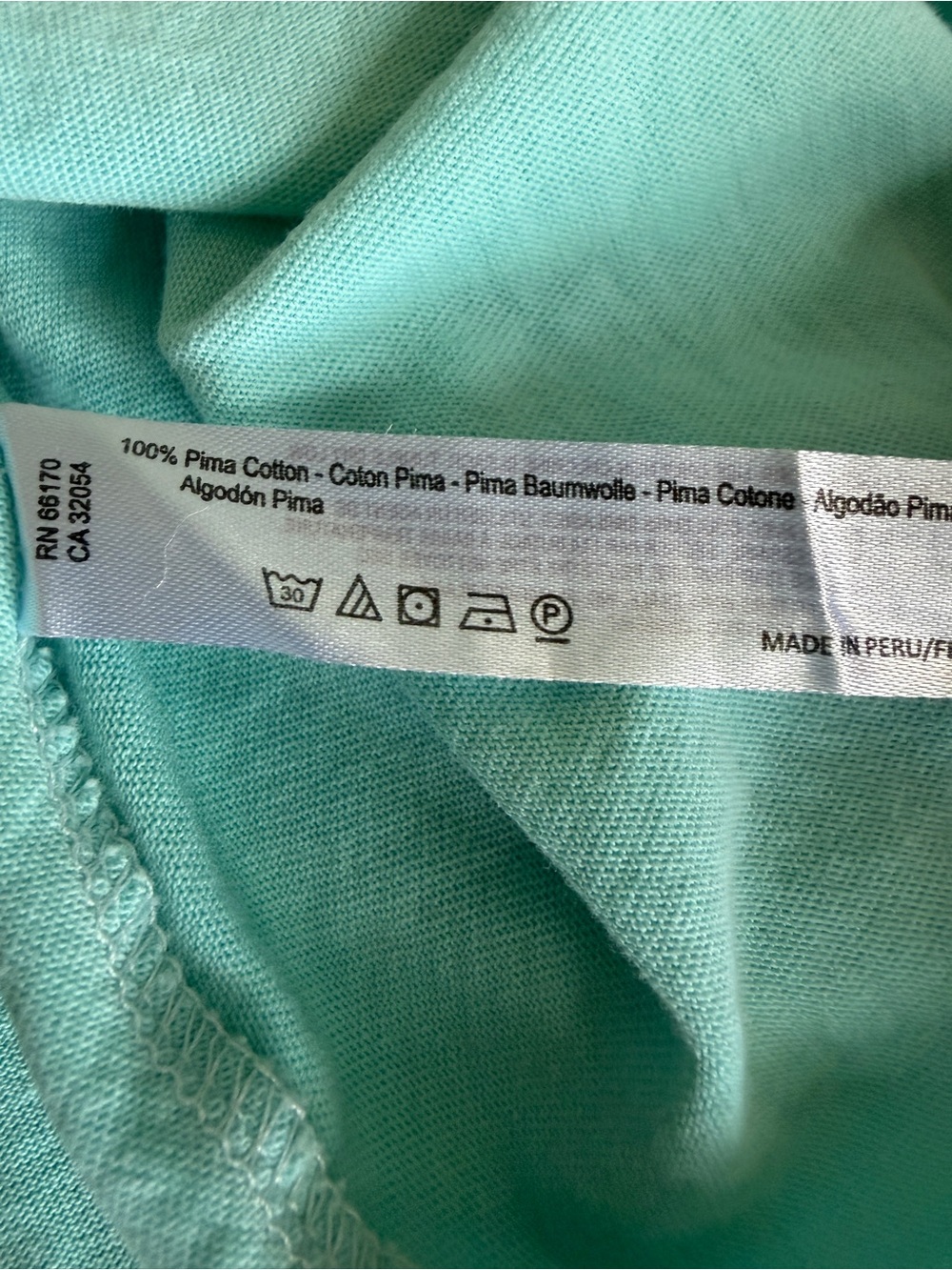 Free People FP Beach Kahana Tunic Dress XS Aqua Oversized Tee - Picture 8 of 8